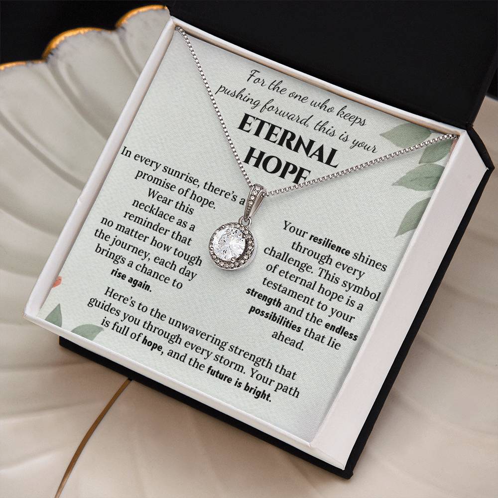 Eternal Hope Pushing Forward Necklace