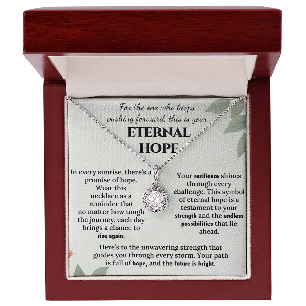 Eternal Hope Pushing Forward Necklace