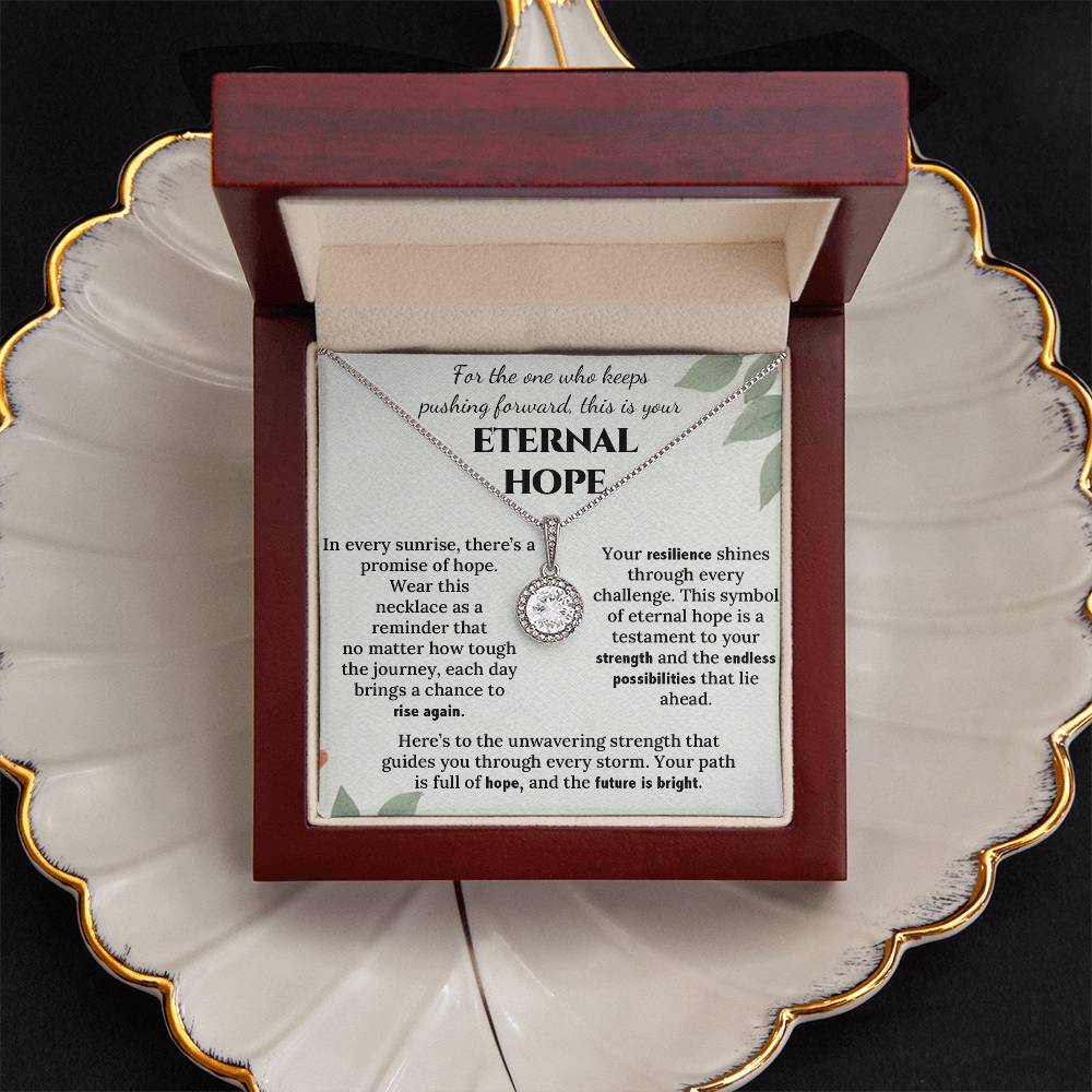 Eternal Hope Pushing Forward Necklace